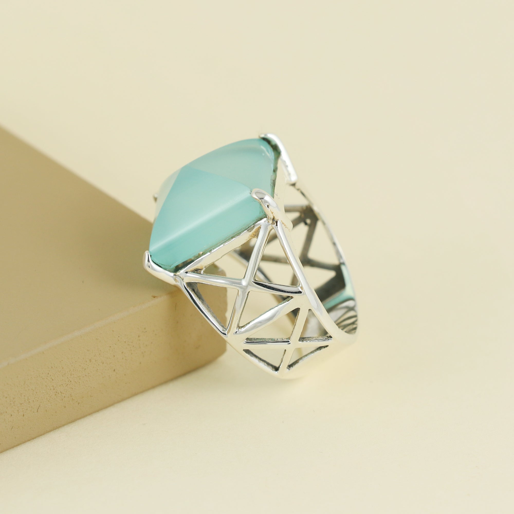 Natural Sterling Silver 925 Ring