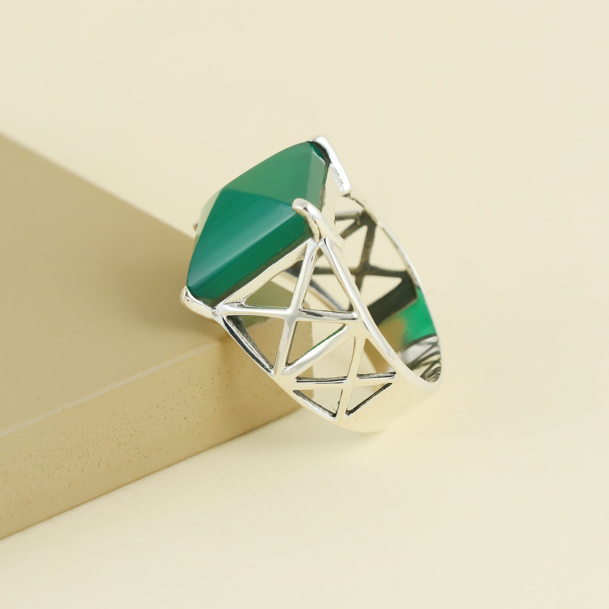 Natural Sterling Silver 925 Ring