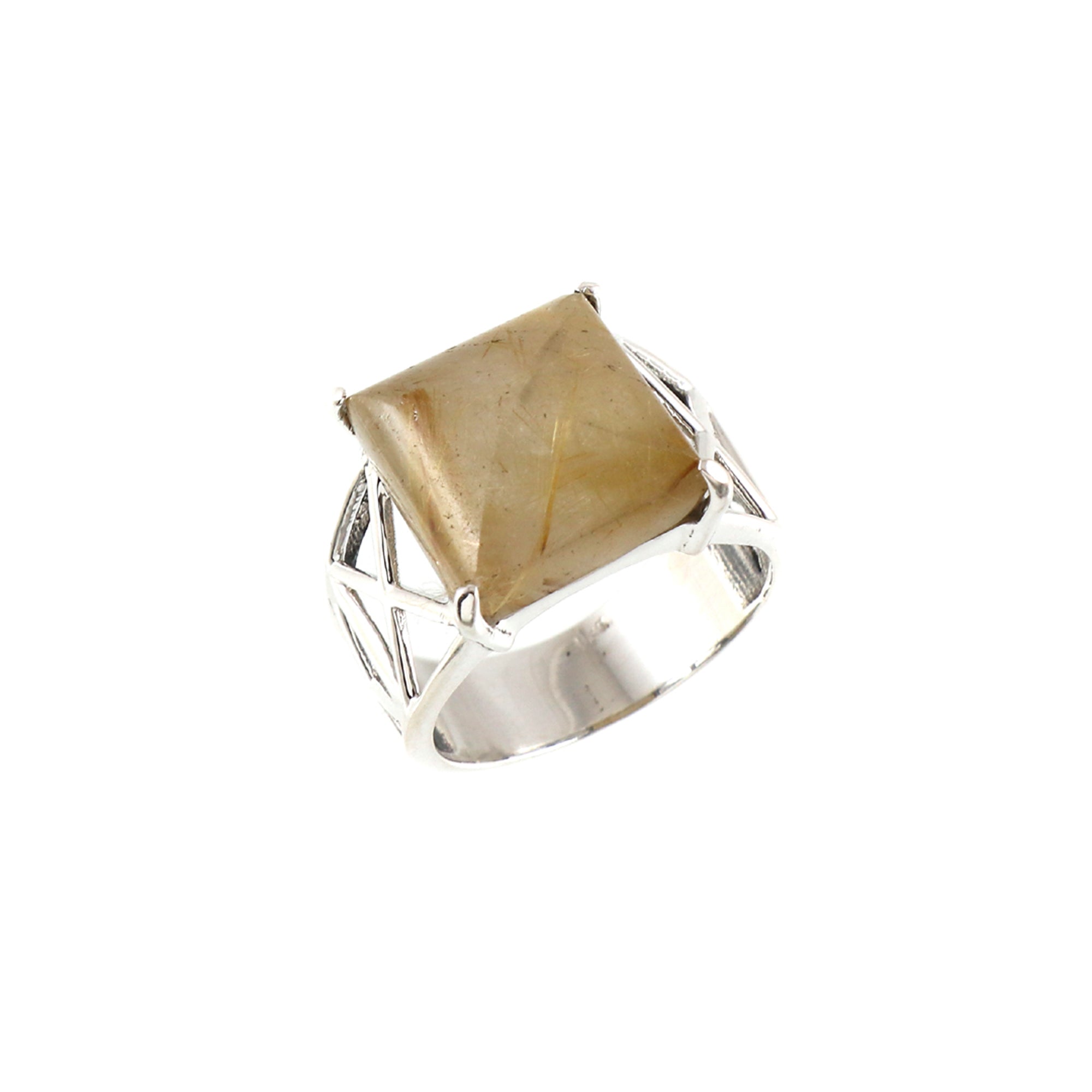 Natural Sterling Silver 925 Ring