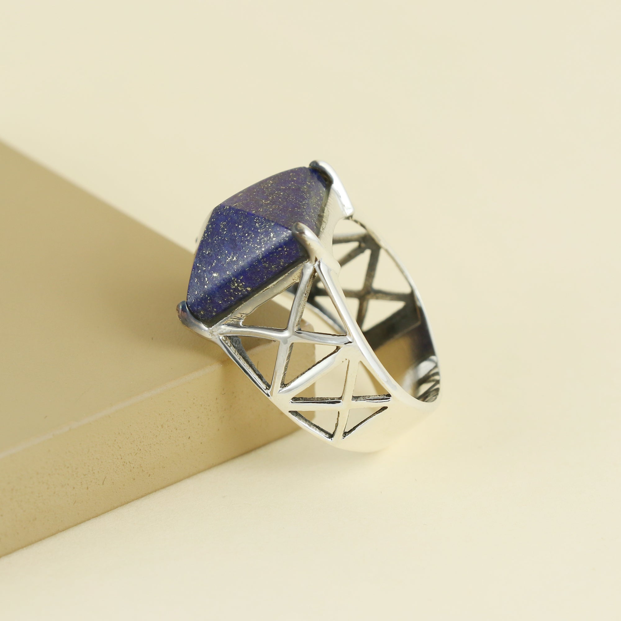 Natural Sterling Silver 925 Ring