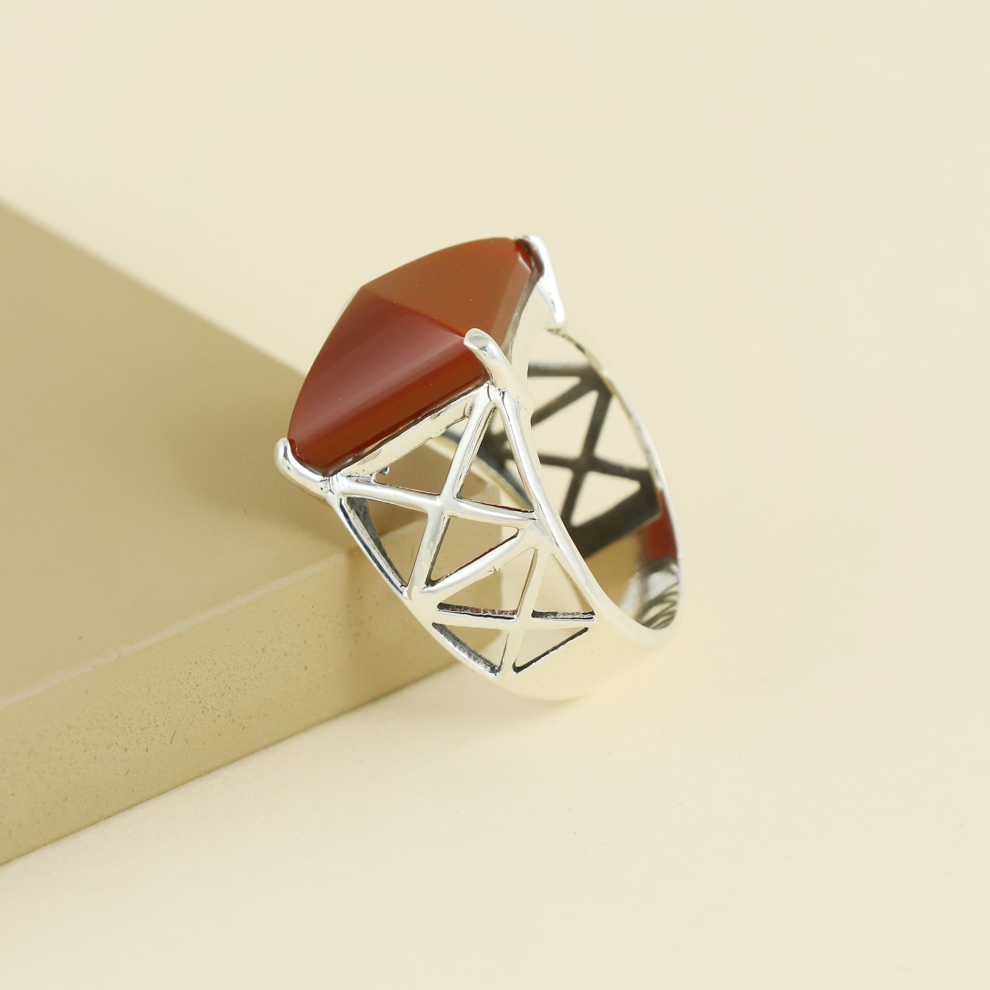 Natural Sterling Silver 925 Ring