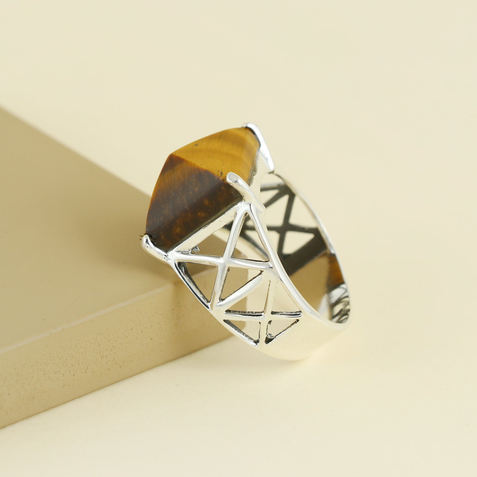 Natural Sterling Silver 925 Ring