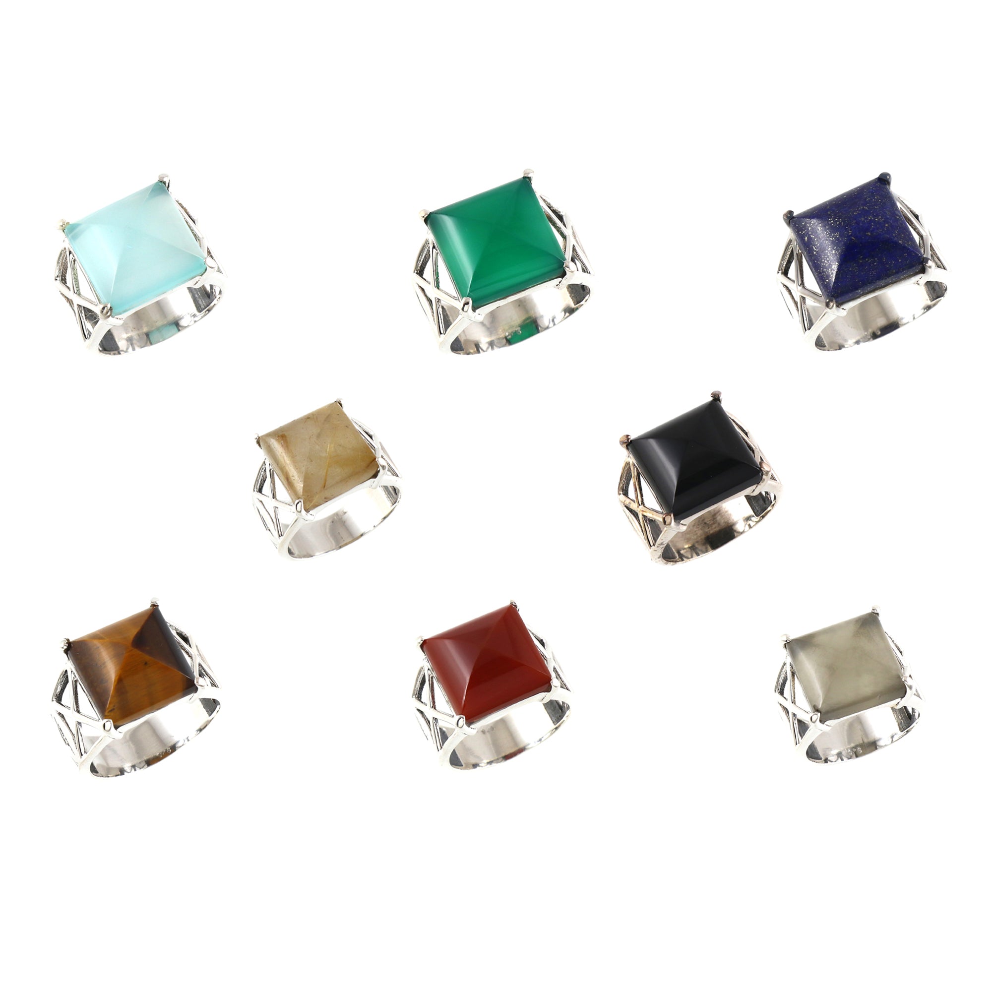 Natural Sterling Silver 925 Ring