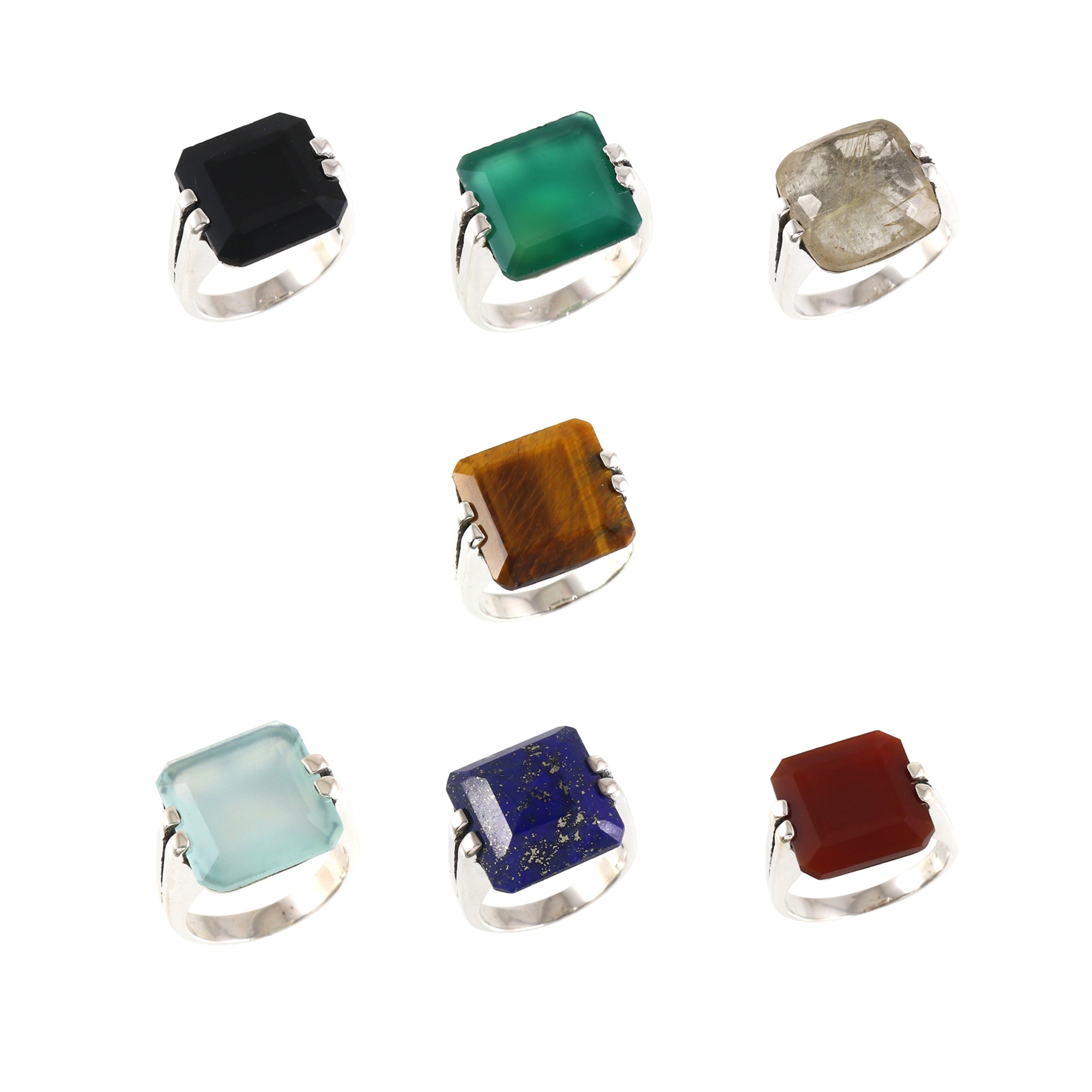 Natural Sterling Silver 925 Ring