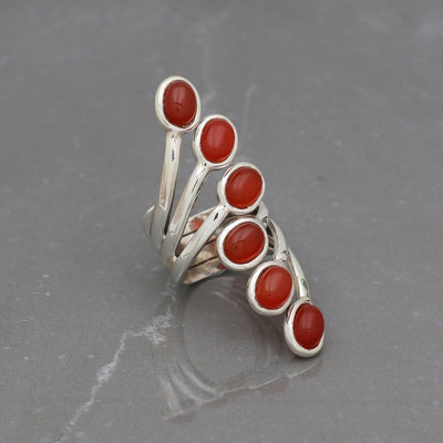 Pride Red Onyx Ring