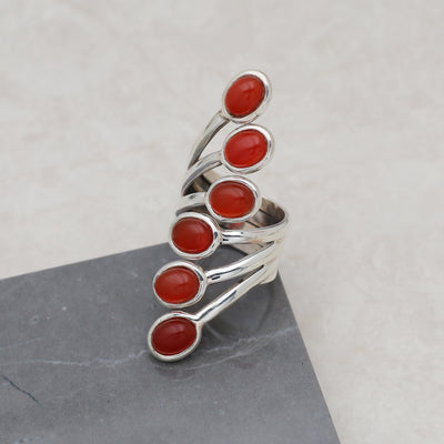 Pride Red Onyx Ring