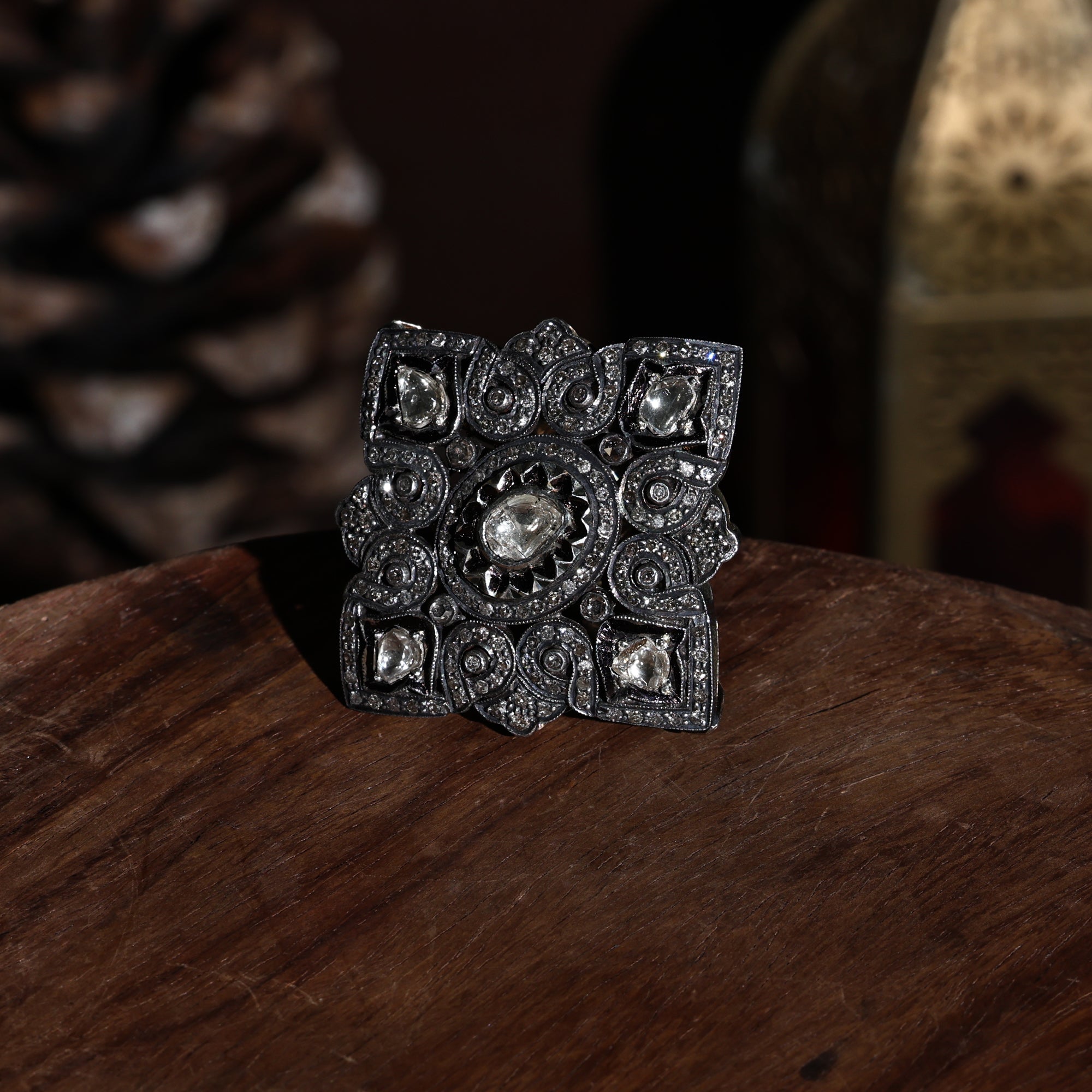 Gilded Prism Ring