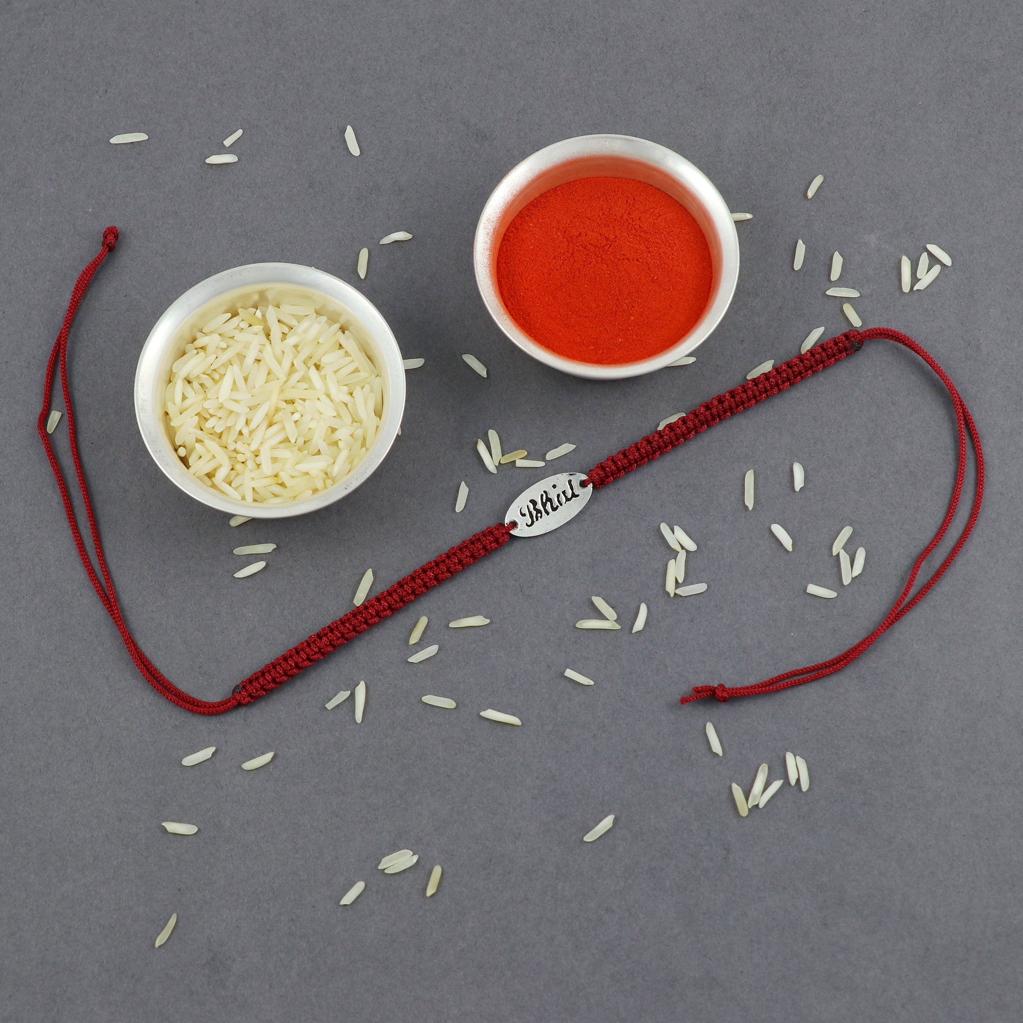 Sterling Silver Thread Bhai Rakhi