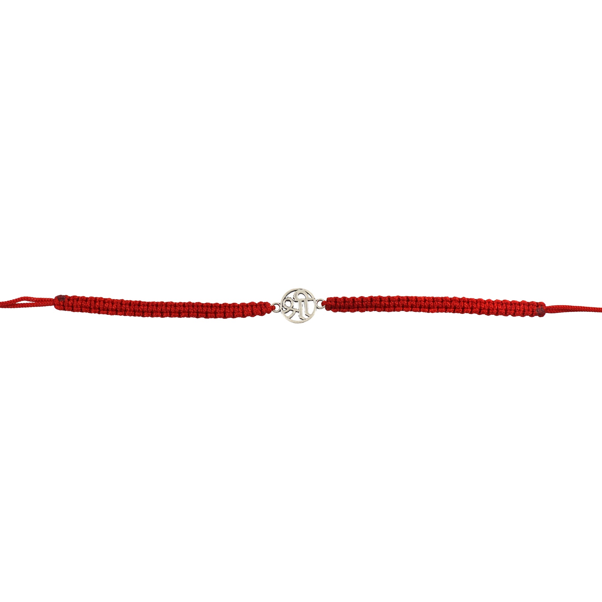 Sterling Silver Thread Shree Bracelet Rakhi