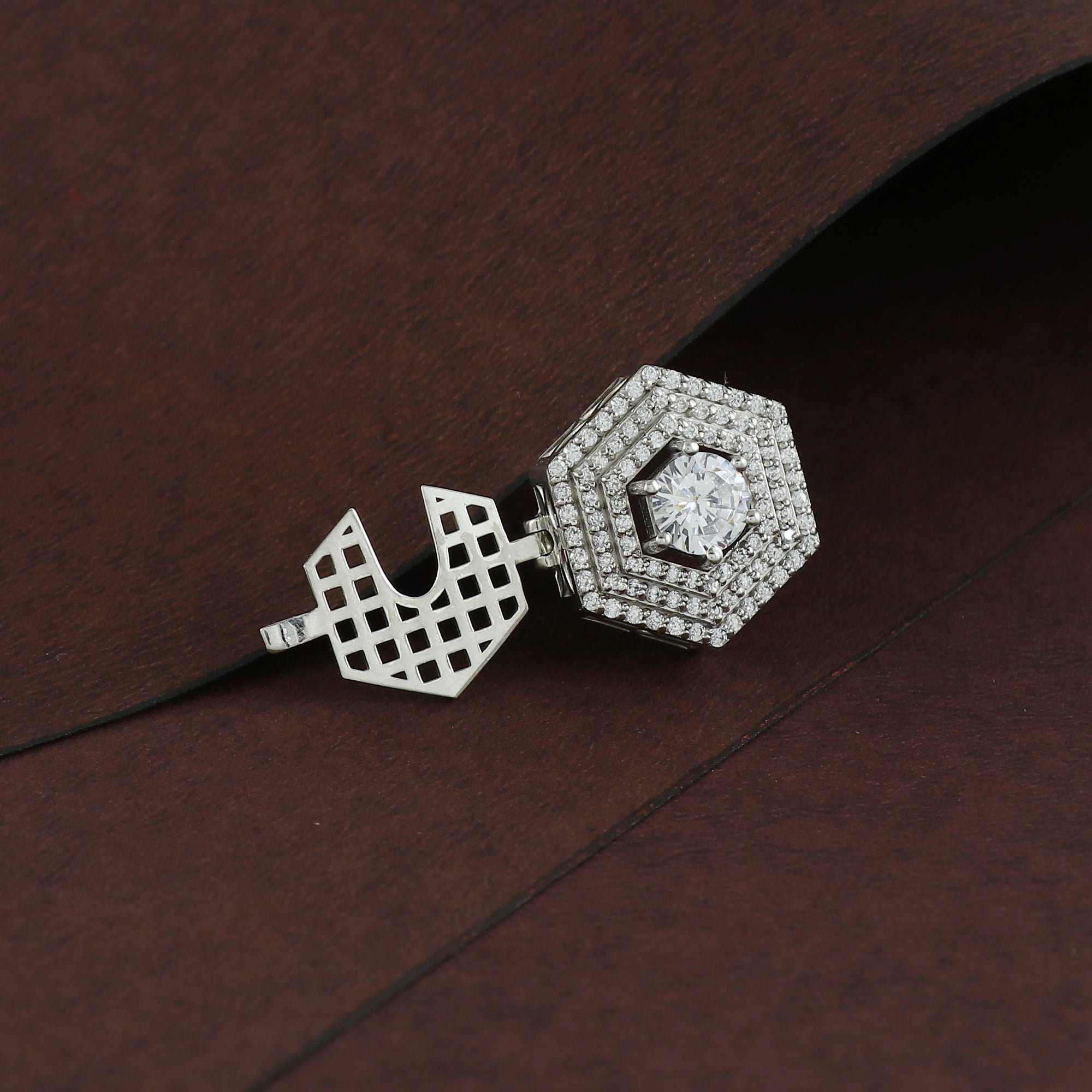 925 Silver Shirt Button