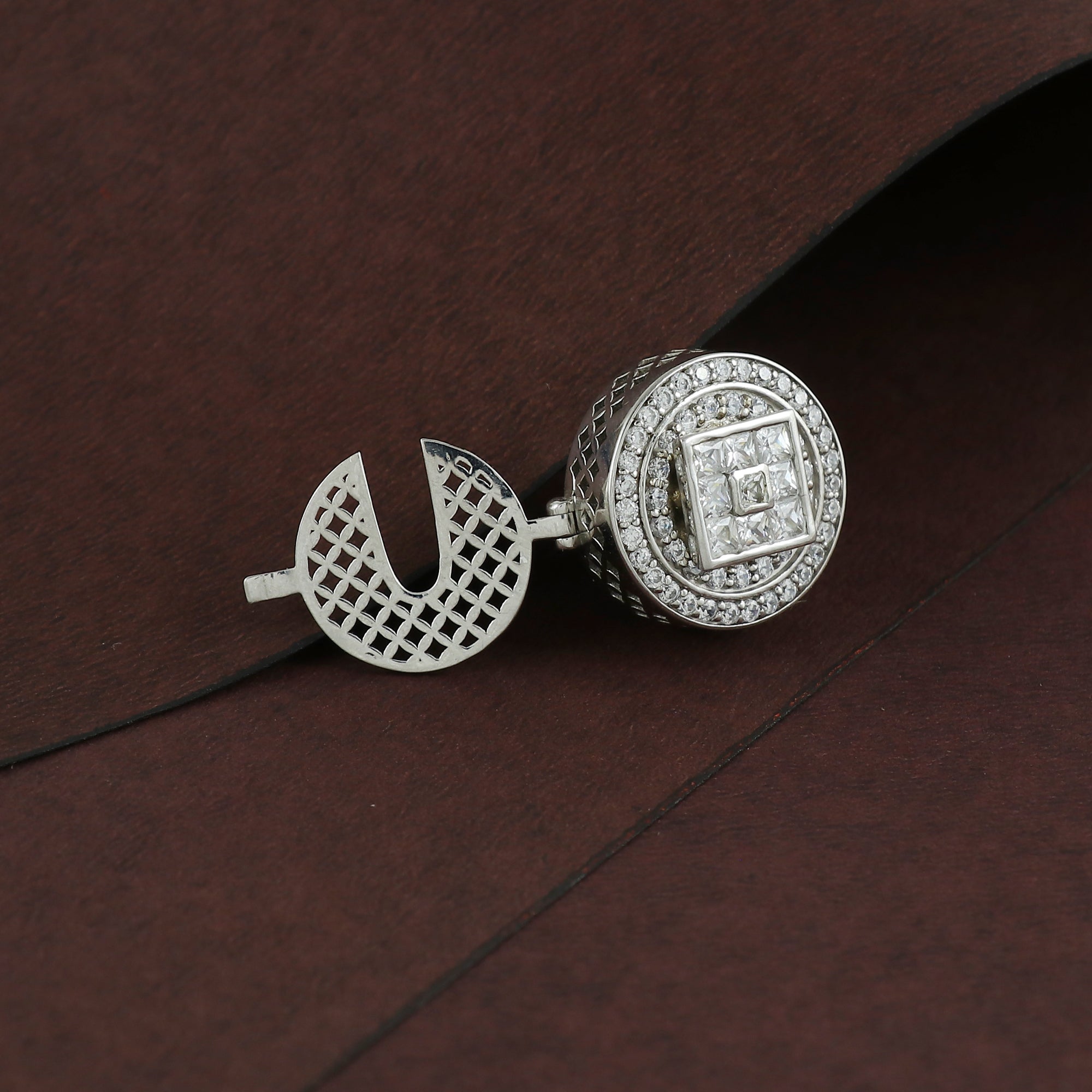 925 Silver Shirt Button
