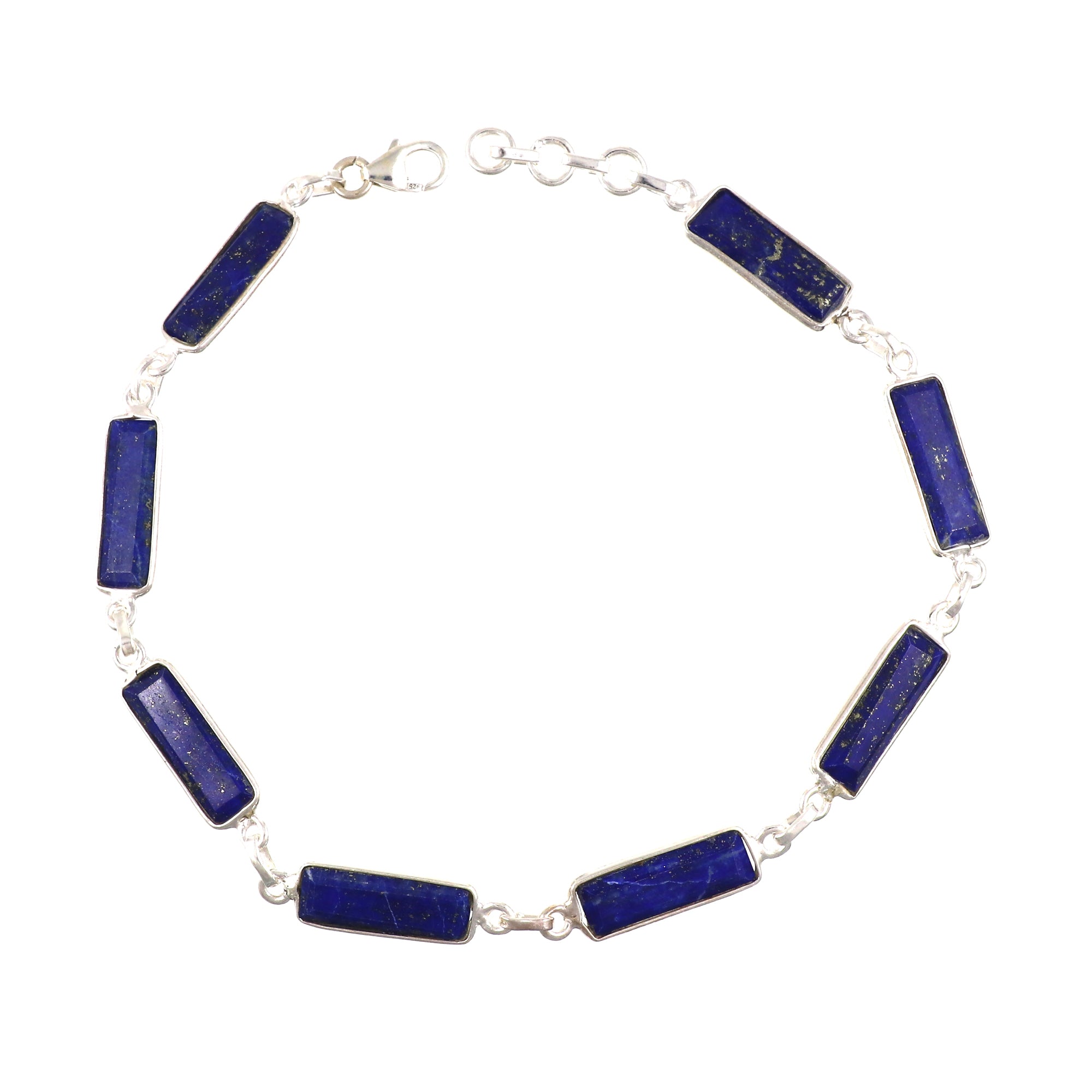 Lapis Lazuli Necklace Earring Bracelet Set
