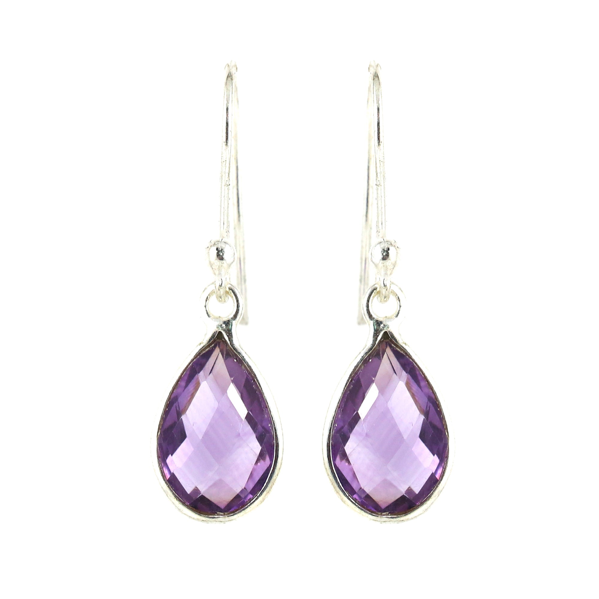 Amethyst Necklace Earring Bracelet Set