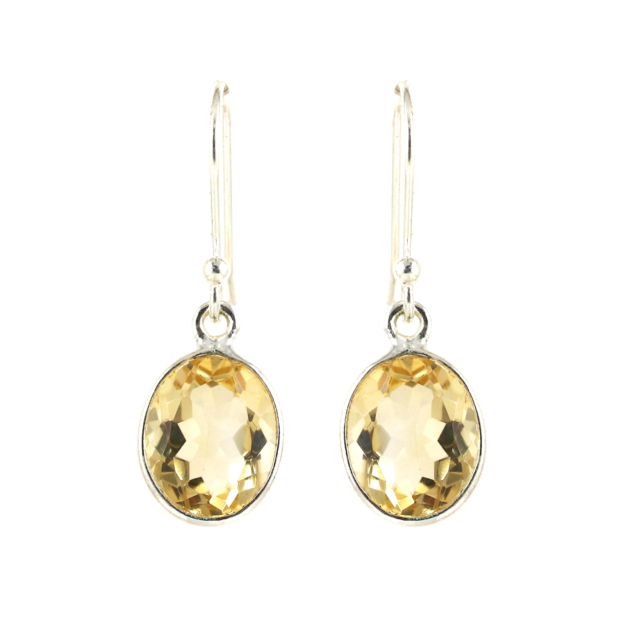 Citrine Necklace Earring Bracelet Set