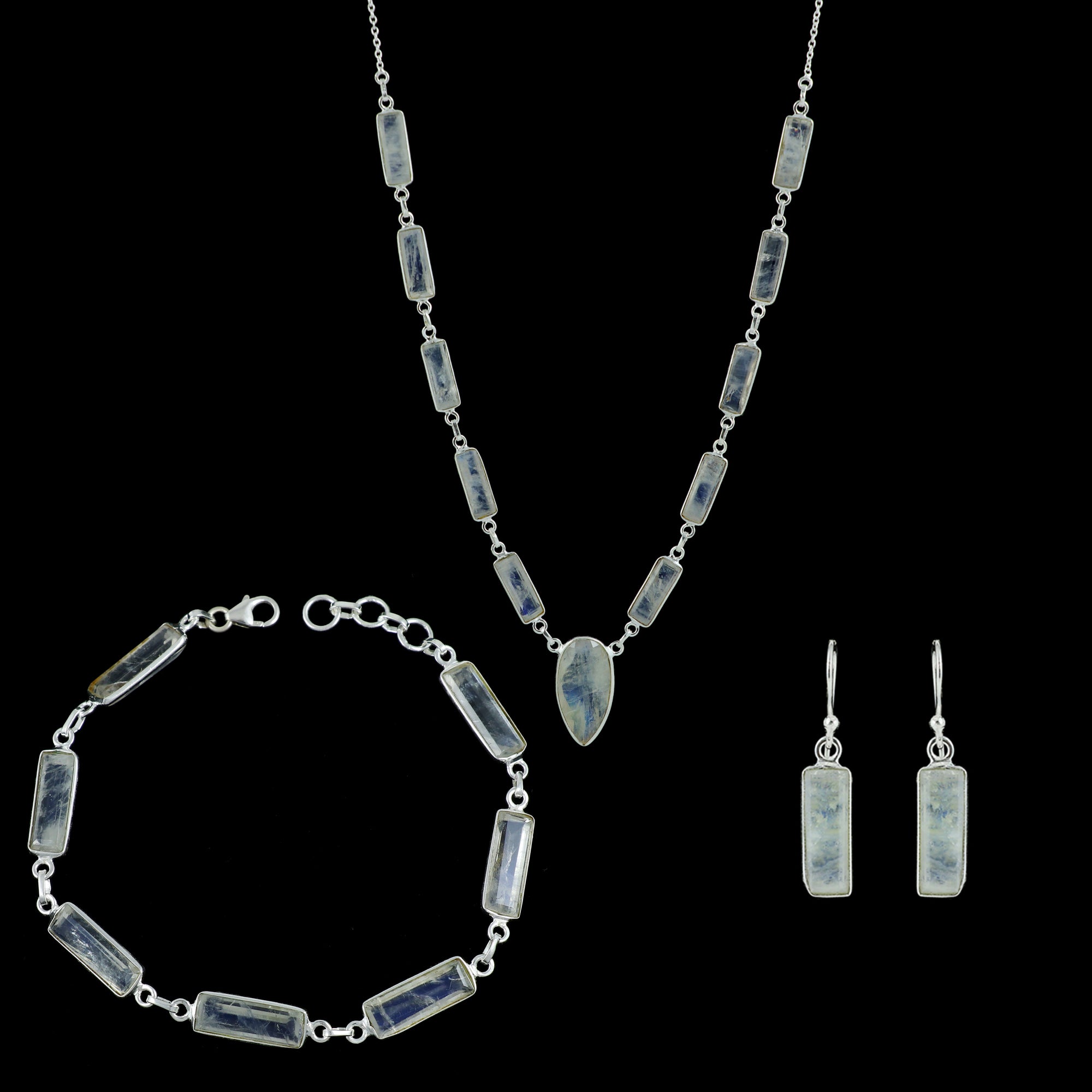Necklace Earring Bracelet Set