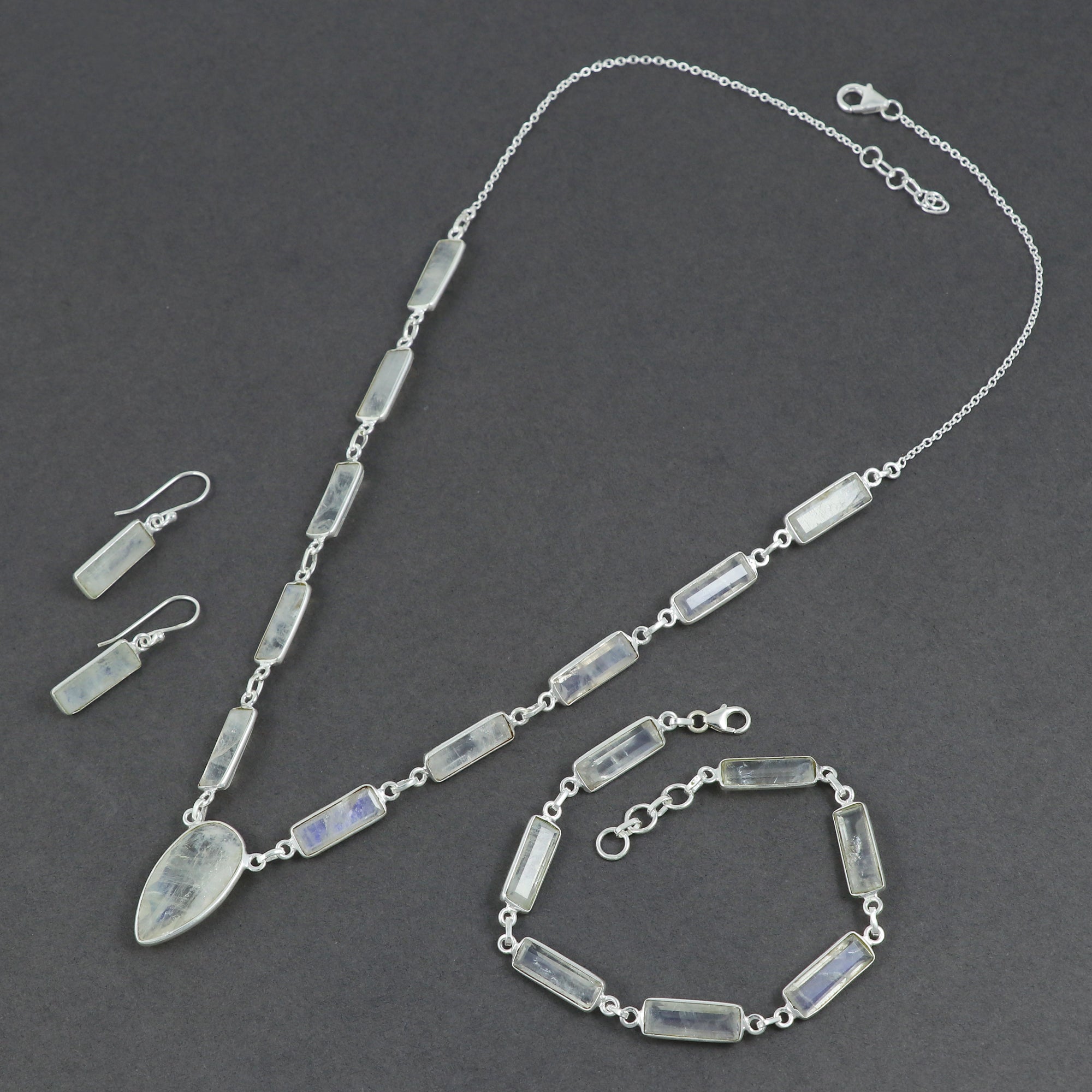 Necklace Earring Bracelet Set