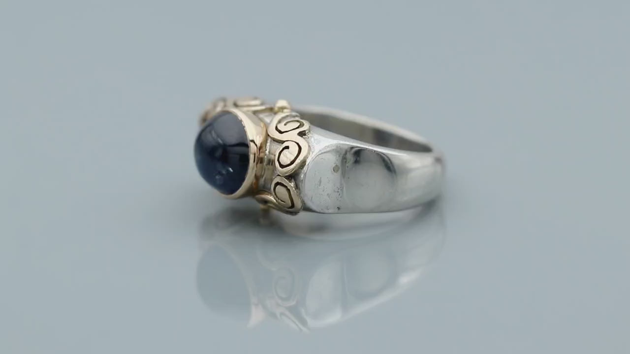 Natural Blue Sapphire Ring