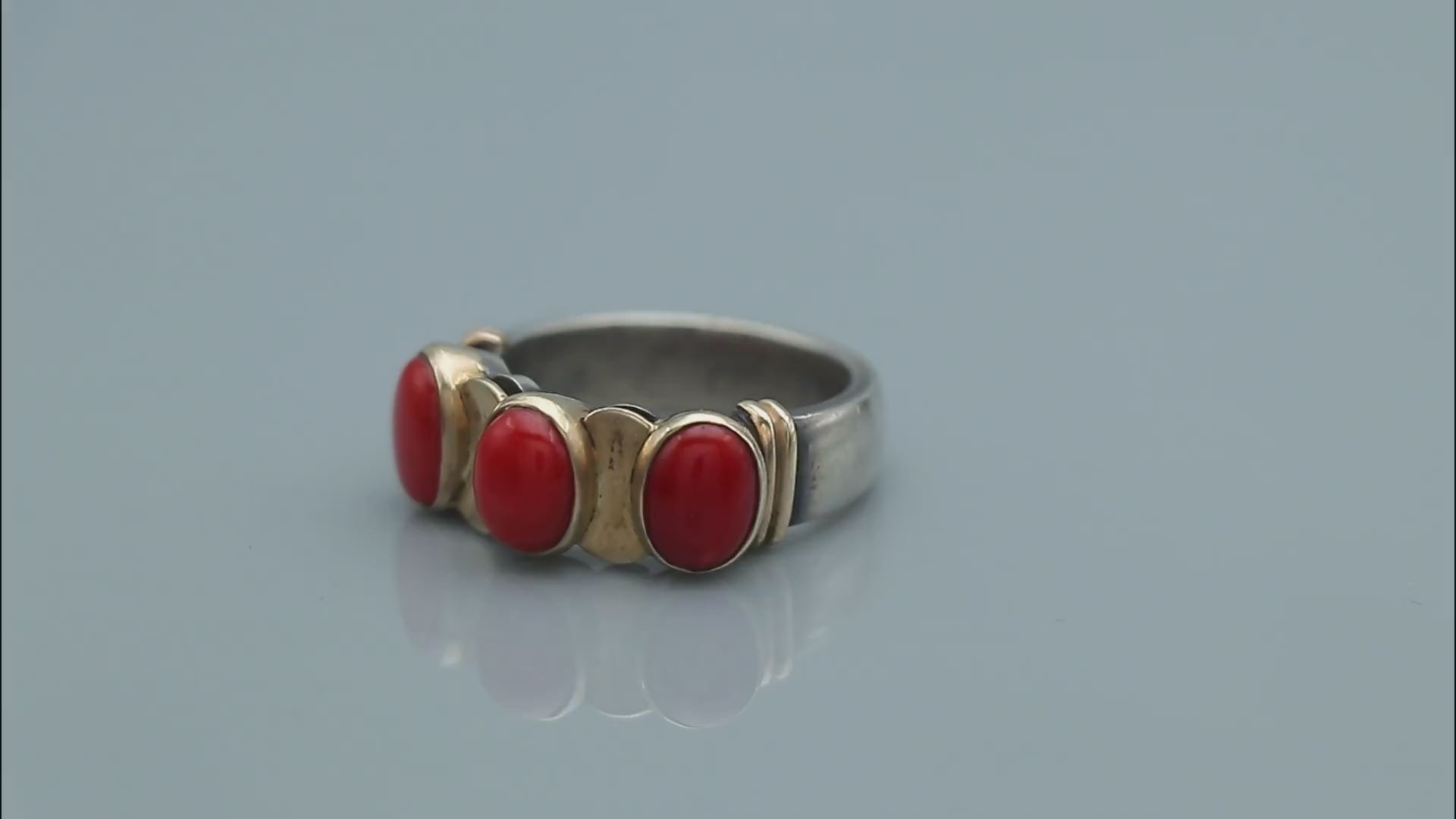 Natural Coral Ring