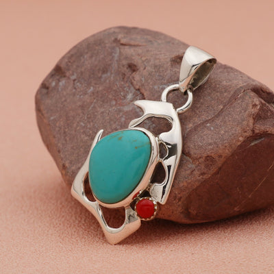 Odd Turquoise Pendant