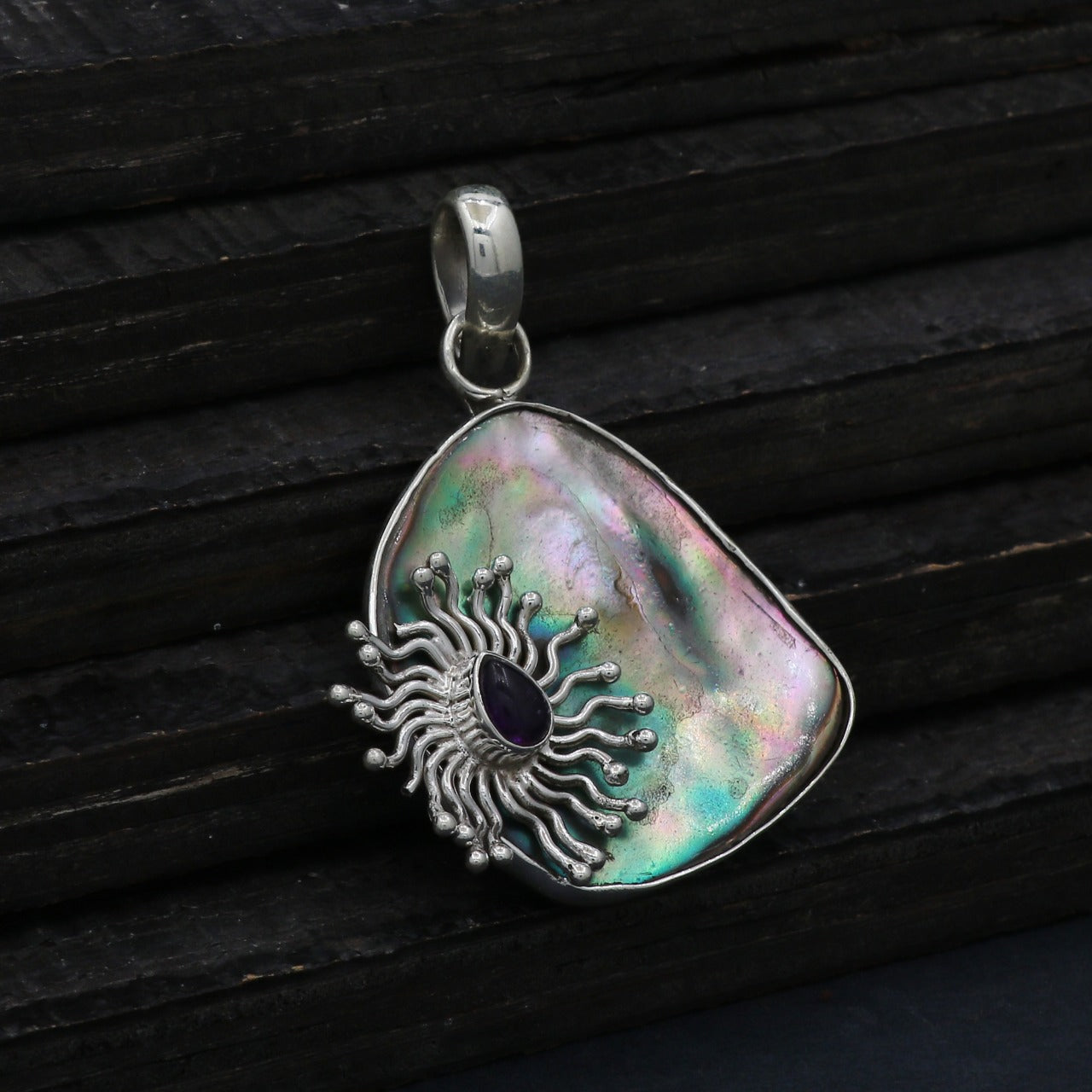 Pearly Sun Pendant