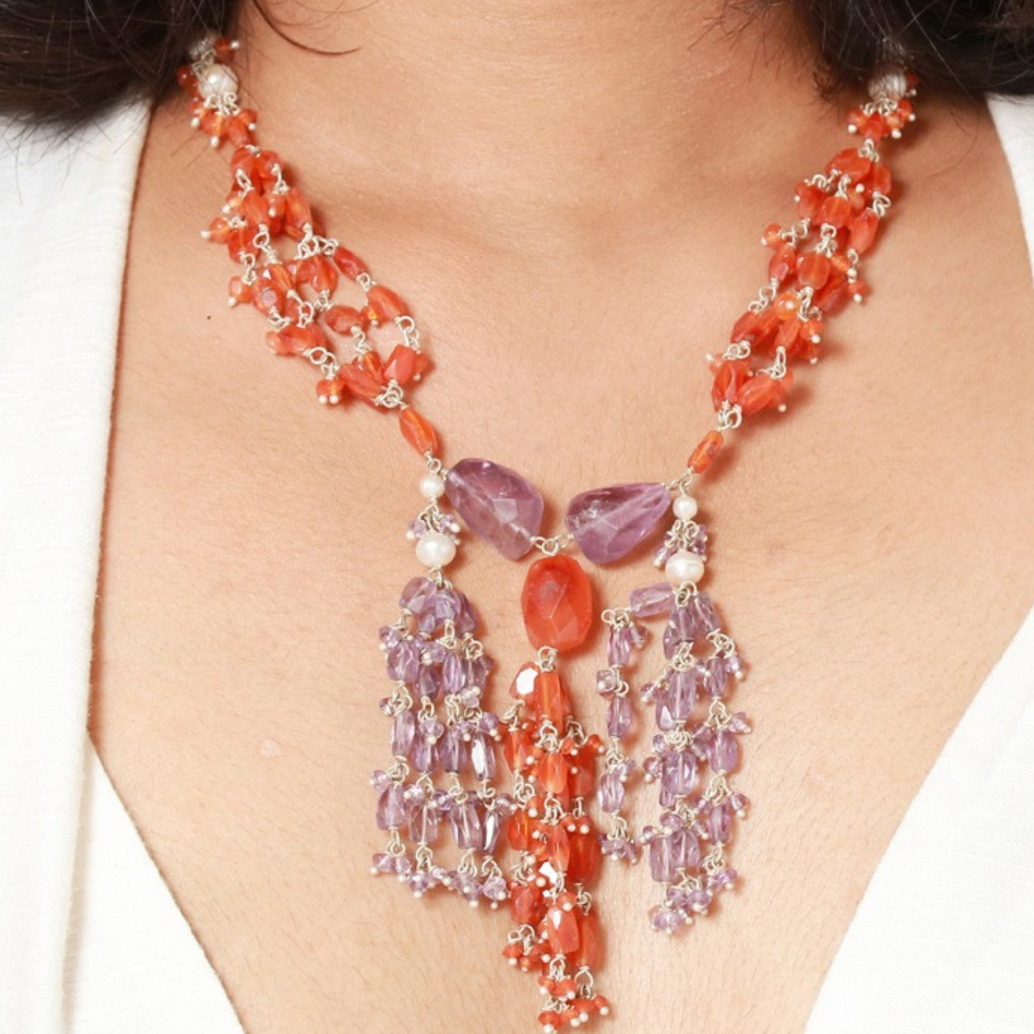 Carnethyst Puai Necklace