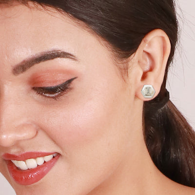 Hexagon Studs