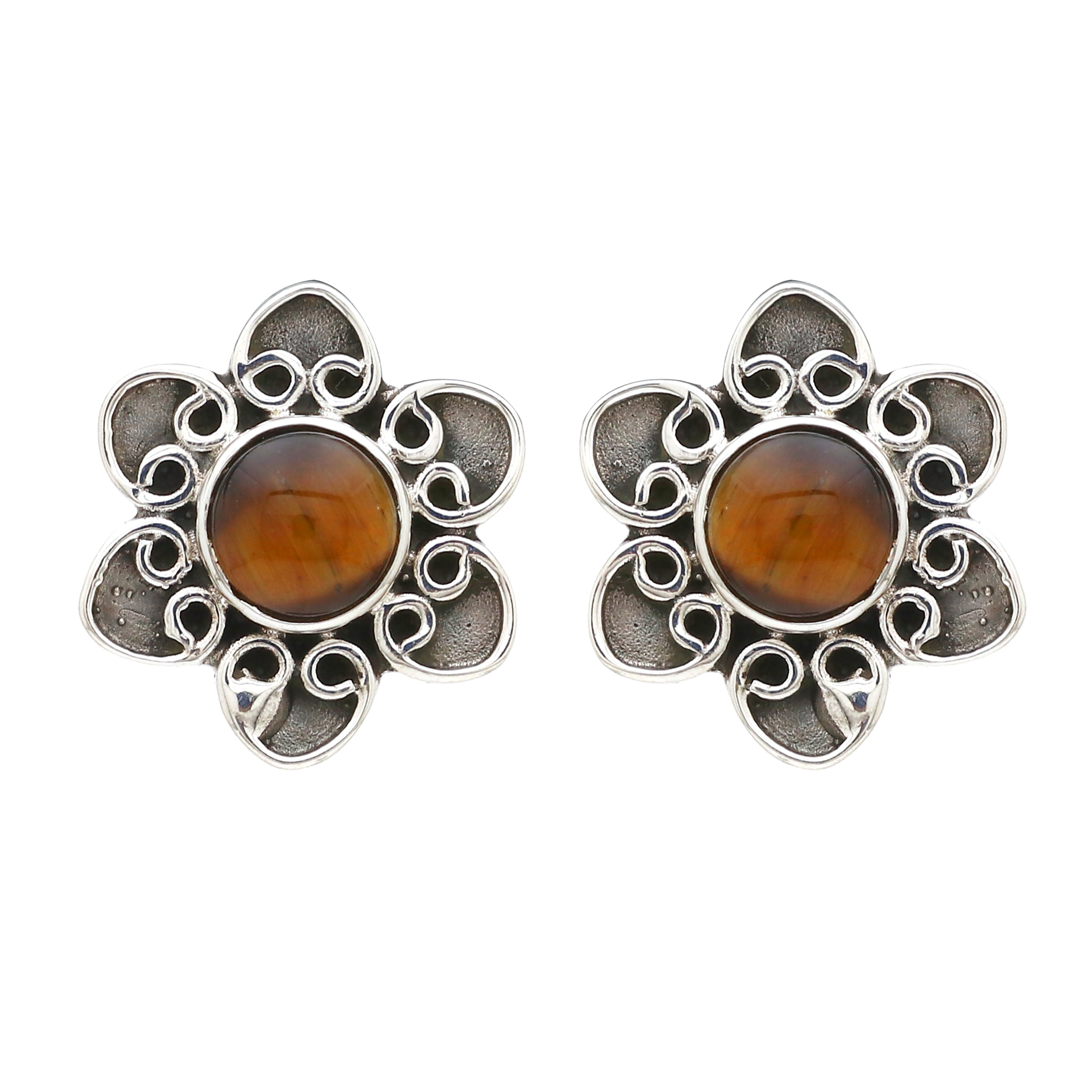 Flowery Studs