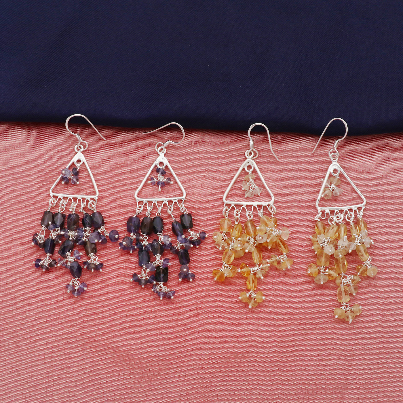 Modern Puai Triangle Earring
