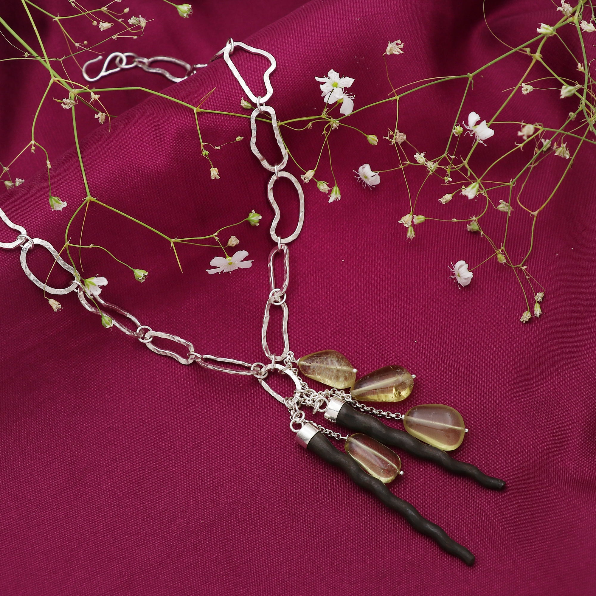 Boho Wood Necklace