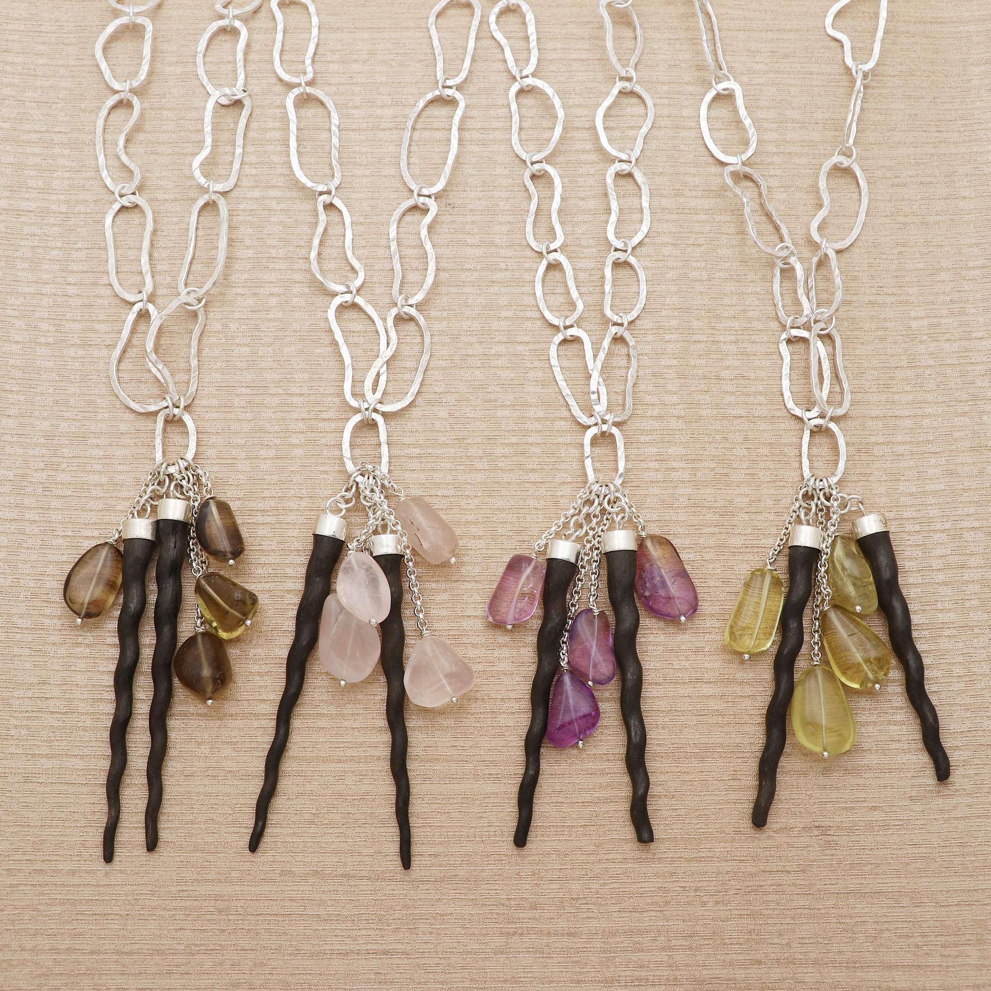 Boho Wood Necklace